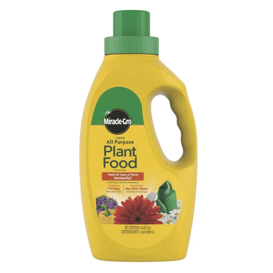

MiracleGro Liquid All Purpose Plant Food Concentrate For All Plant Types 32 oz.