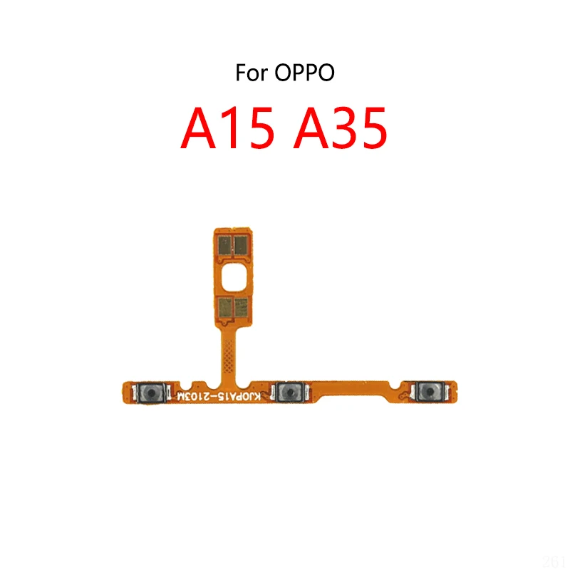 Power Button Switch Volume Mute Button On / Off Flex Cable For OPPO A15 A35