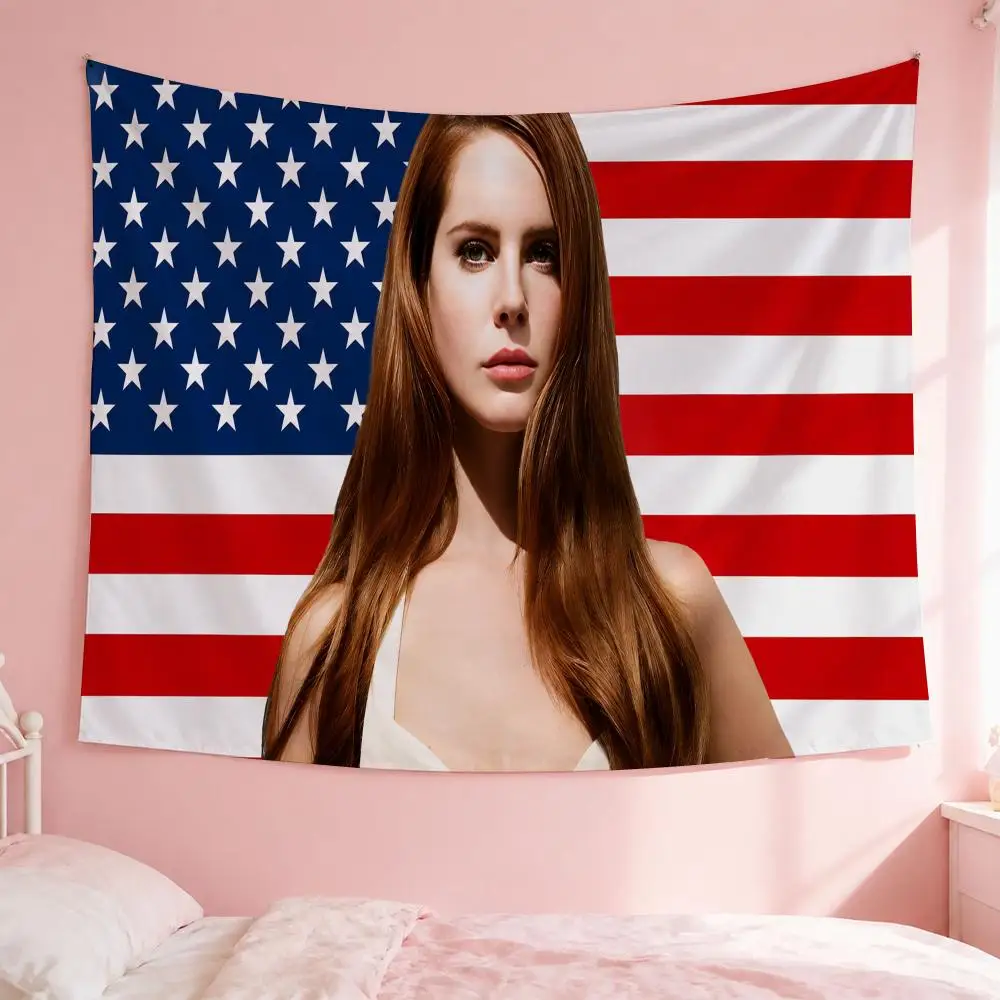 Lana Del Rey Tapestry Wall Hanging Bohemian Wall Tapestries Mandala Home Decor For Living Room Bedroom Dorm
