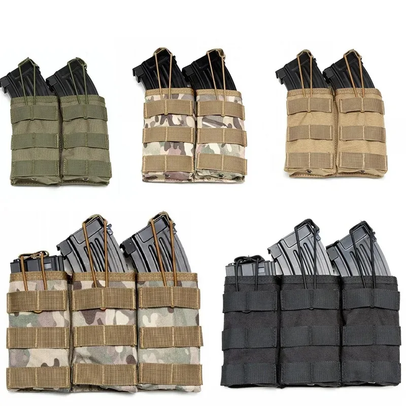 Custodia per M4 AK AR 15 5.56 7.62mm borsa tripla in Nylon accessori per la caccia softair