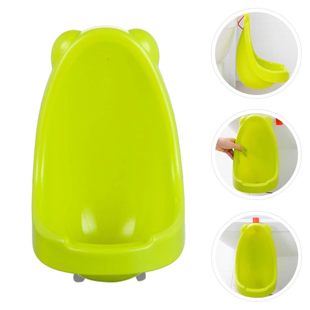 

1pc Baby Potty Boy Toilet Standing Green Frog Training Urinal Hanging Pee Toddler Boys Practical Long Life