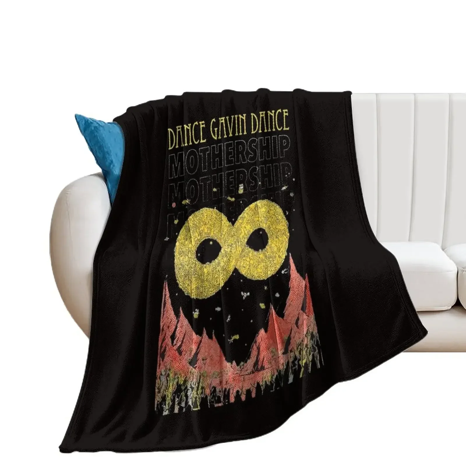 

dance gavin dance merch - Mothership - dance gavin Throw Blanket cosplay anime funny gift Blankets For Bed Blankets