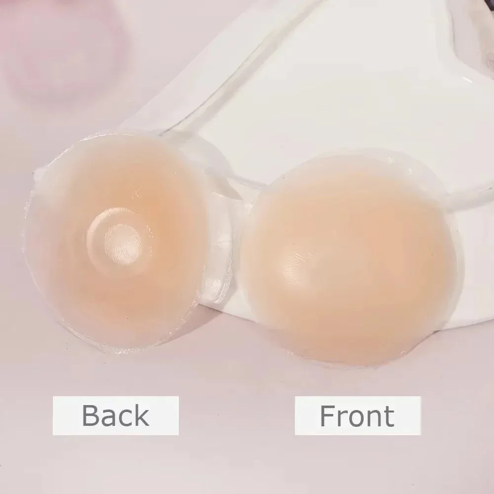 جديد قابلة لإعادة الاستخدام سيليكون الحلمة غطاء للنساء الصدرية ملصق الثدي البتلة حمالة الصدر غير مرئية المعتوه منصات الصدر فطائر اللحم العشير