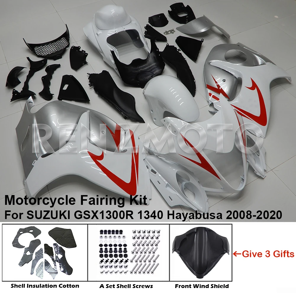 S1308-107a Motorcycle Fairing Set Body Kit Plastic For SUZUKI GSX1300R 1340 Hayabusa 2008-2020Accessories ABS Injection Bodywork