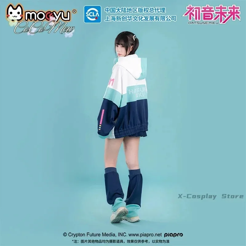 2025 22 XT8 أنيمي معطف للرجال Mikuu تأثيري سترة واقية سترة جاكت مزود بغطاء للرأس النساء الملابس زي ملابس خارجية غير رسمية سستة الرياضة