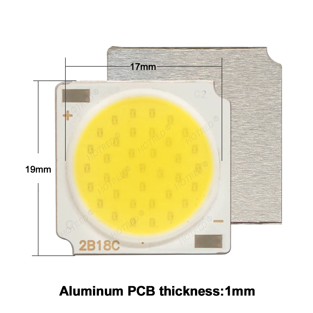 10 Stuks 1919 15W 18W 30W 36W Led Cob Chip Diode Dc 45V 54V 90V 108v250ma Lamp Neutraal Warm Koud Wit Voor Diy Downlight Paneellamp