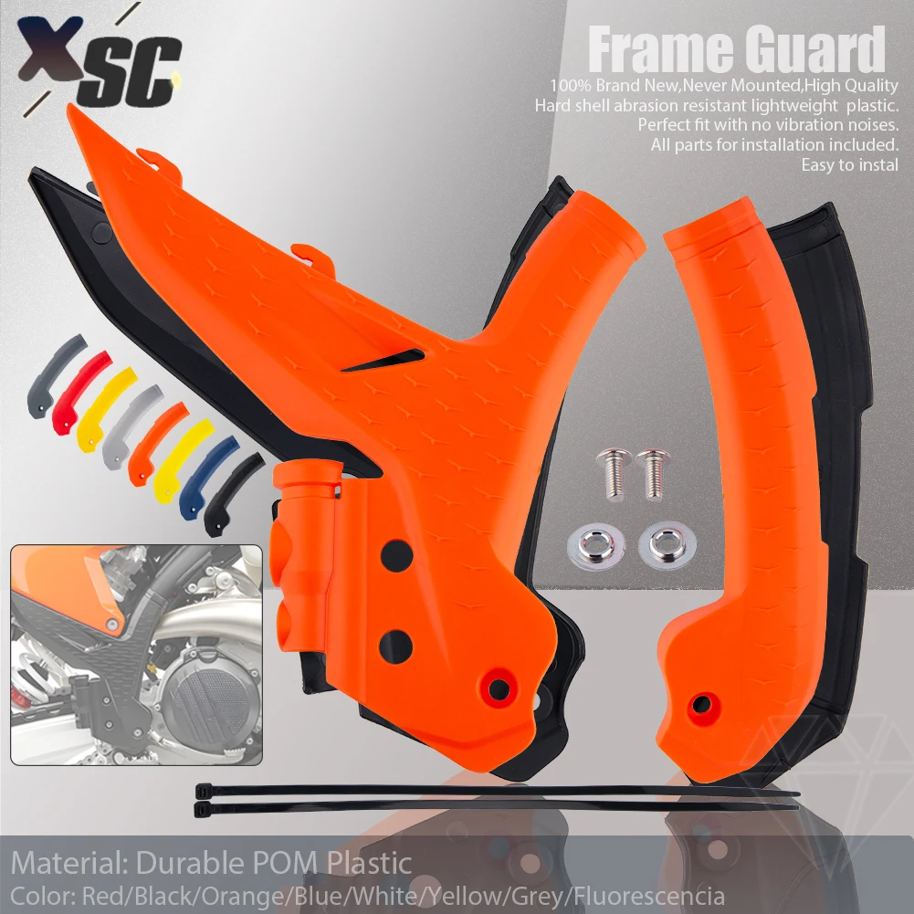 Motorcycle X-Grip Frame Guard Protector Cover FOR KTM SX SXFXC XCW XCF EXC EXCF XWF FOR Husqvarna EC EX ES MC 125 250F 350F