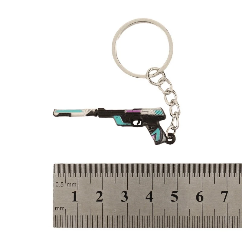 5cm Valorant Game Peripherals Mini Metal Model Props Empty Wing Geometry Back Packaging Accessories Keychain Birthday Gifts Toys