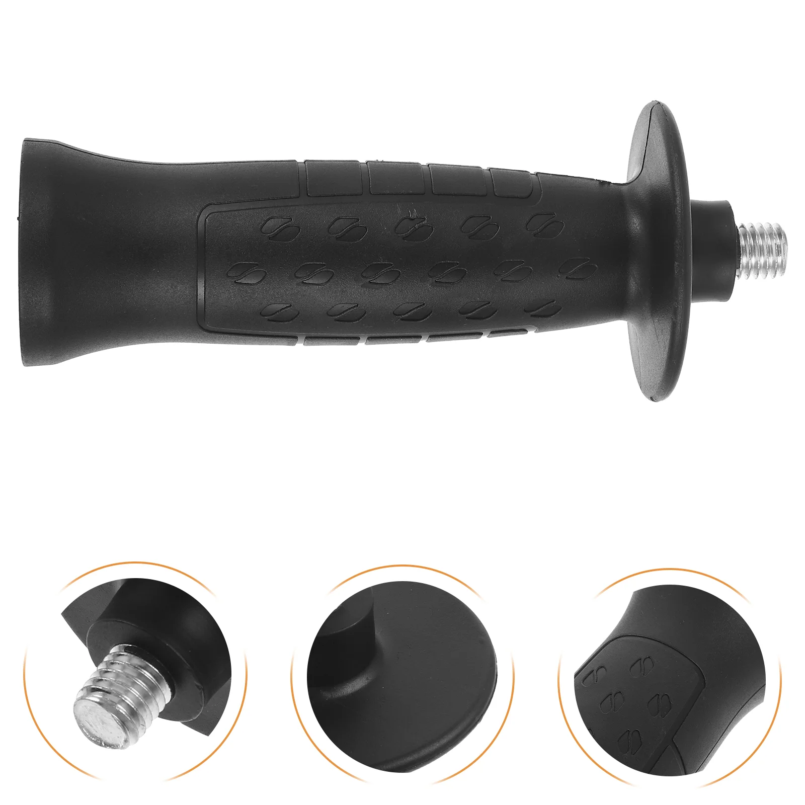 

2 Pcs Thread Angle Grinder Handle Replacement Attachments 1300X500X500CM Metal Plastic