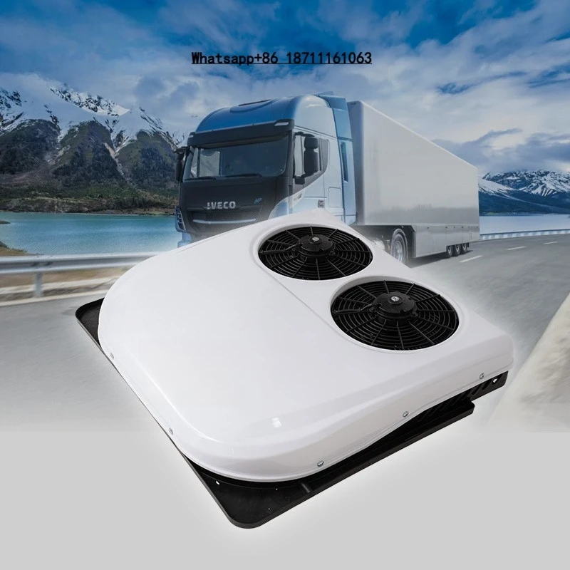 Electric Rooftop Cabin Cooler 12V 24V AC System 24 Volt Parking Roof Air Conditioner for Trucks