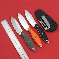14C28N Steel Tactical Fixed Blade Knife Outdoor Camping Tourist Hunting Small Straight Knives for Men EDC Jungle Hand Tools