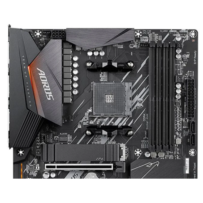 Used AM4 For AMD B550 B550 AORUS ELITE Computer Motherboard PCI-E4.0 USB3.0 SATA3 AM4 DDR4 128G Desktop Mainboard