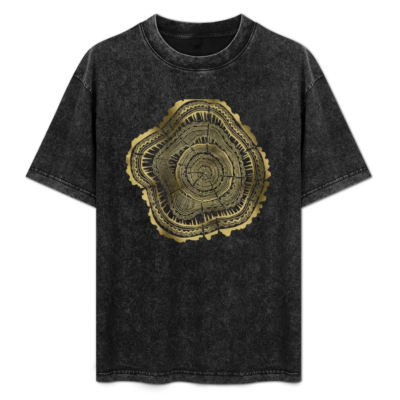 

Gold Tree Rings T-Shirt boys whites croswit shirt man valentines clothes graphic shirts mens t shirts pack