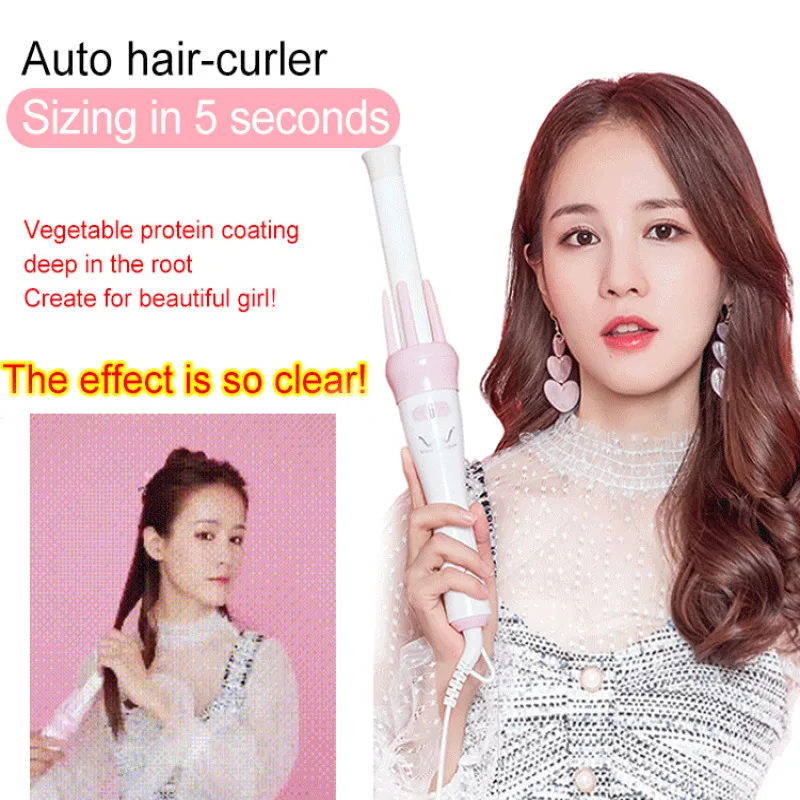 Automatic Hair Curler, Gentle on Hair, Perfect for Students' Dormitories