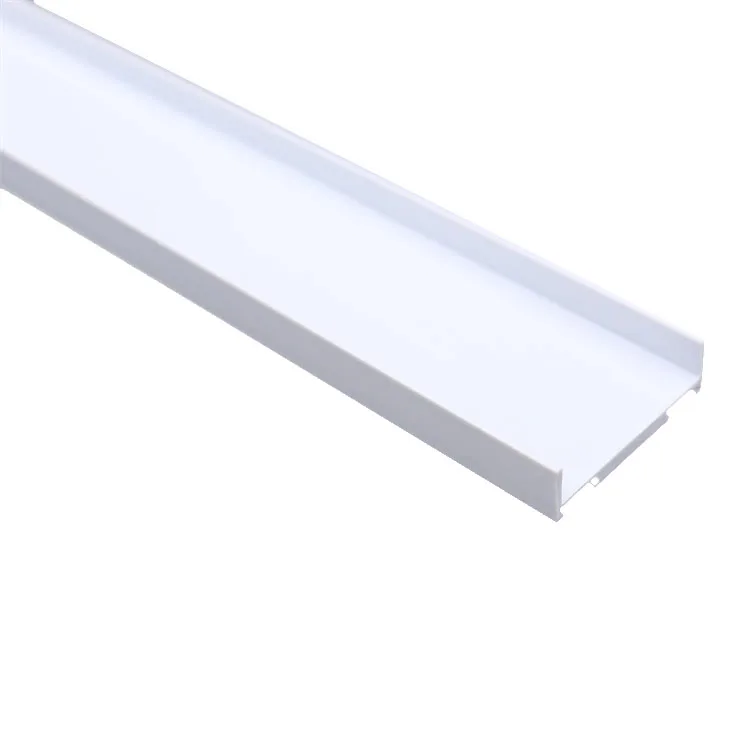 High Quality Wholesale Eco-friendly Pvc U Shaped Customized Upvc Plastic Profile pvc plastic profile