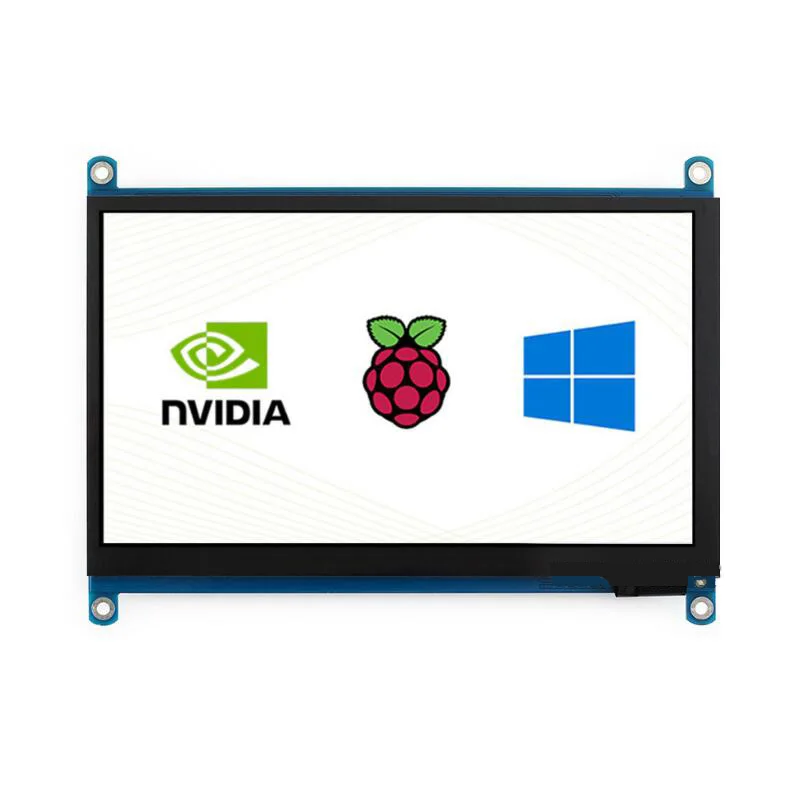 

Raspberry Pi 7inch Capacitive Touch Screen LCD (H) IPS Display1024×600 compatible with HDMI