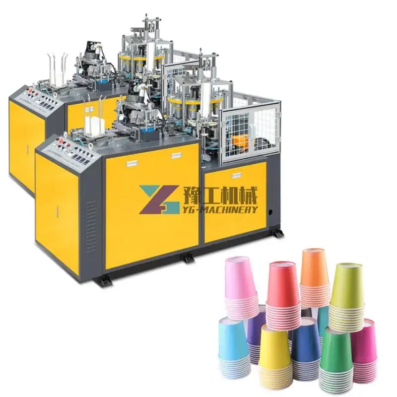 High Speed Fully Automatic Paper Cup Forming Making Machine Disposable Coffee Paper Cup Making Machine Paper Cup Machine