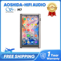 SHANLING M7 Hi-Res Music Player Dual ESS ES9038PRO DAC Portable Bluetooth MP3 Headphone Amplifier MQA 16X DSD512 PCM 32/768khz