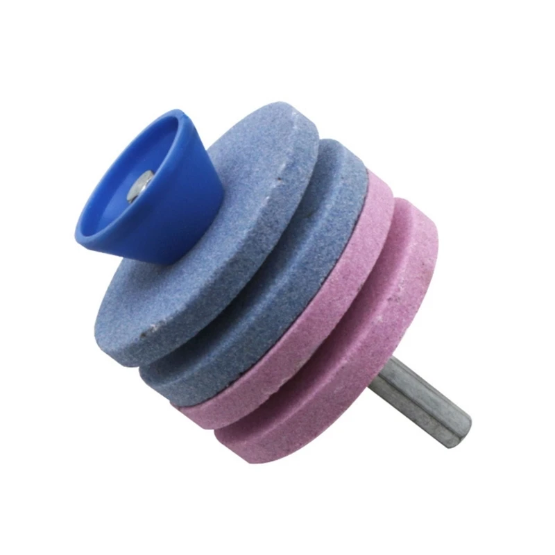 Mower Sharpener Lawn Gear Mulching Sharpener Lawn Mower Sharpener Sharpening Stone Grinding Tool for Patio