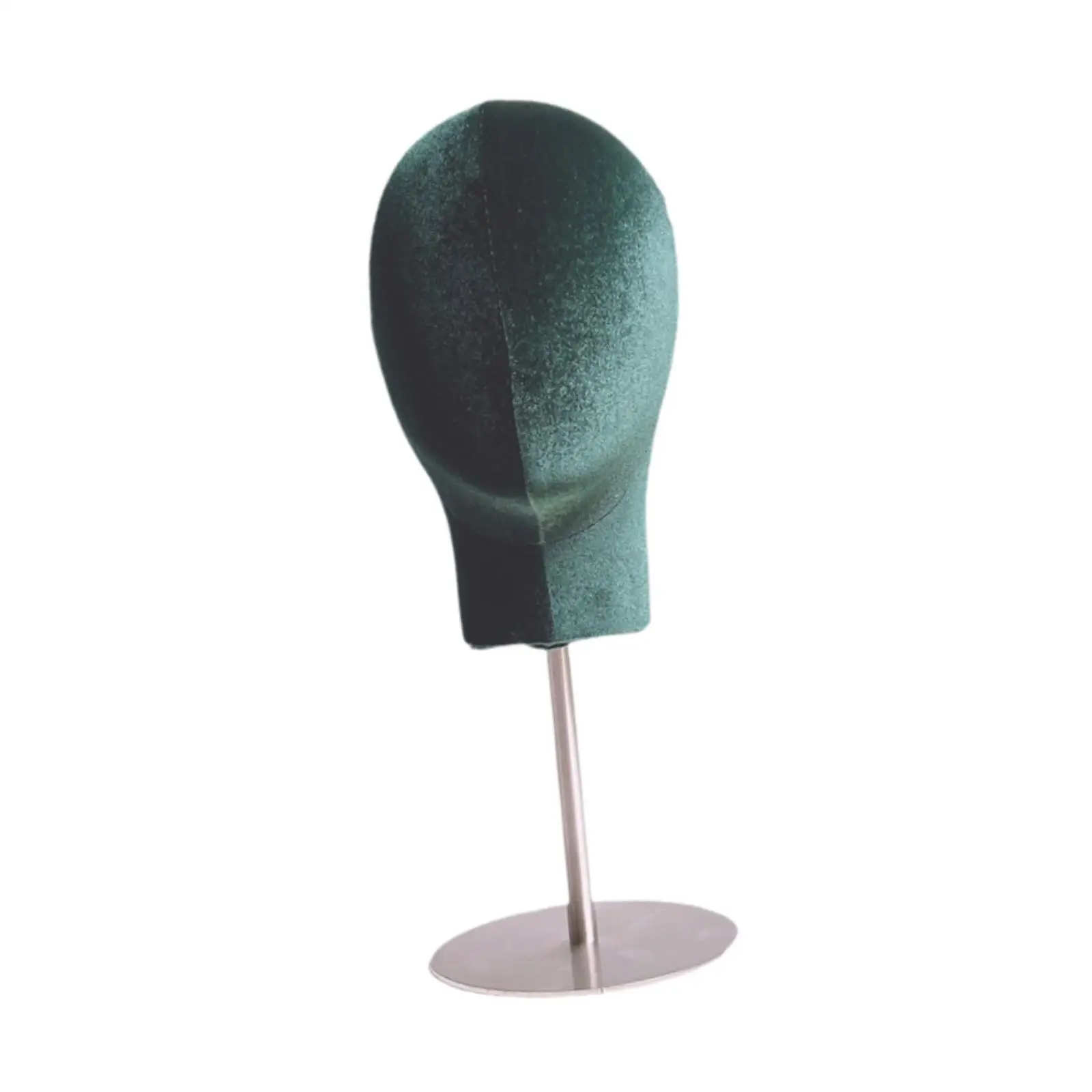 Modèle de tête de mannequin, tête d'affichage de chapeau, rangement de casquettes polyvalentes portables T1 avec base de support pour bijoux, écharpes, casque, chapeau