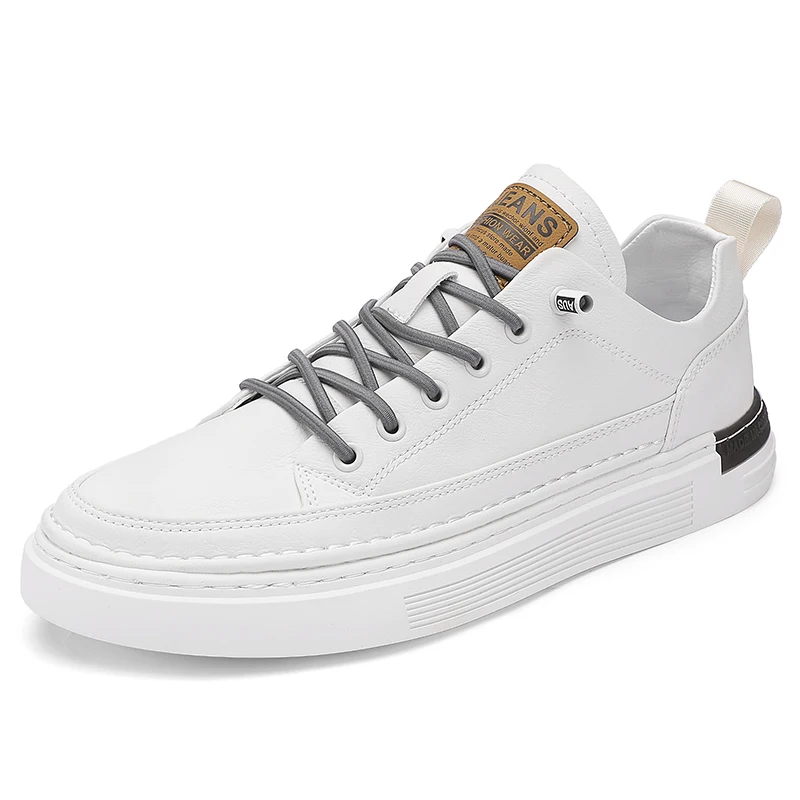 Men's Casual Sneakers Board Shoes Skate Shoes Low Top Lace Up Breathable Lightweight Non Slip Rubber Sole Fashion Trainers for W