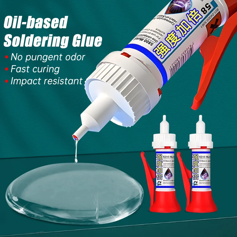 50g Powerful Welding Solder Glue, Quick-drying Waterproof Sealant for Tile, Multi-Material Repair Adhesive Filler 1/2/3pcs
