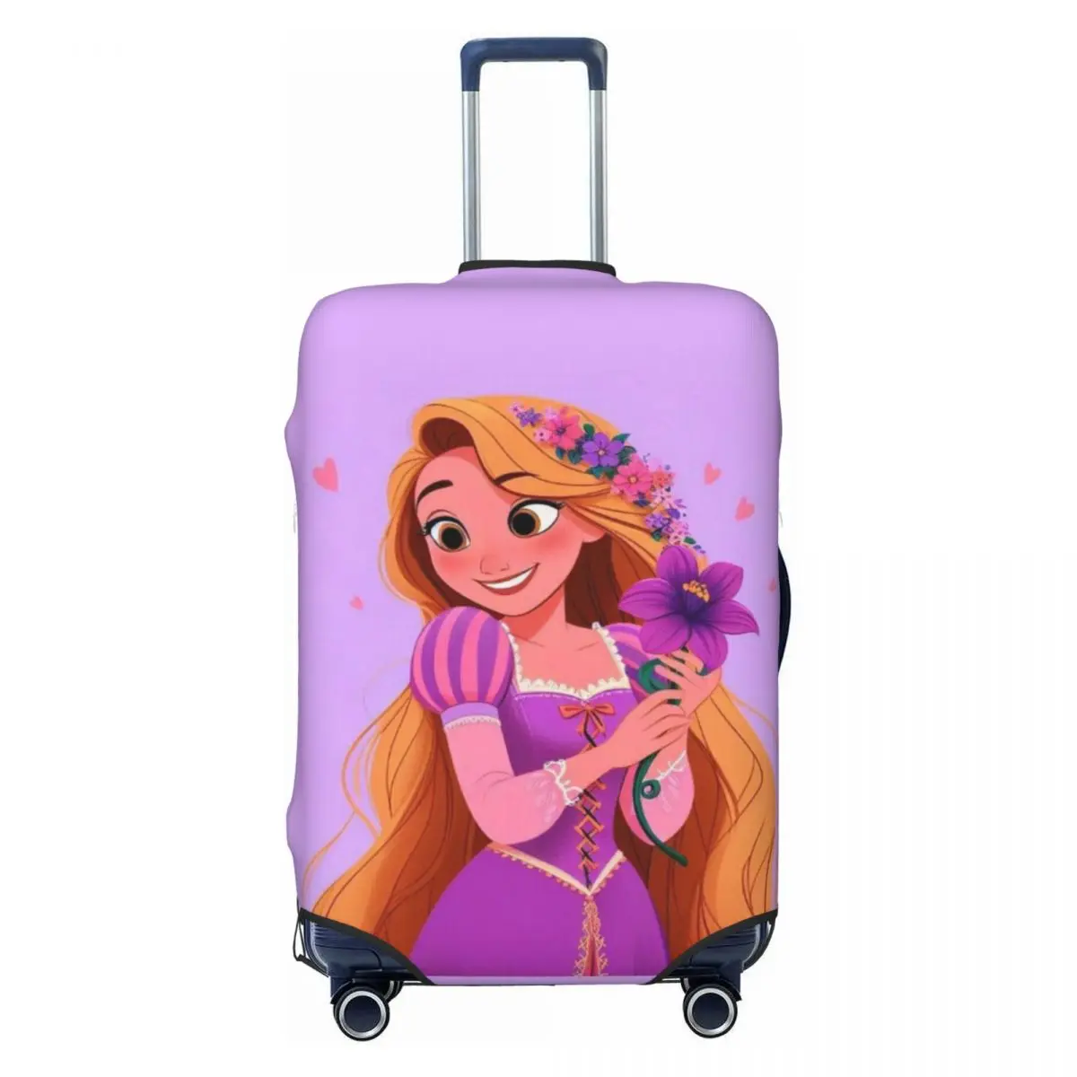 

Custom Princess Tangled Luggage Cover Elastic Cartoon Funny Travel Suitcase Protective Covers Suit For 18-32 inch