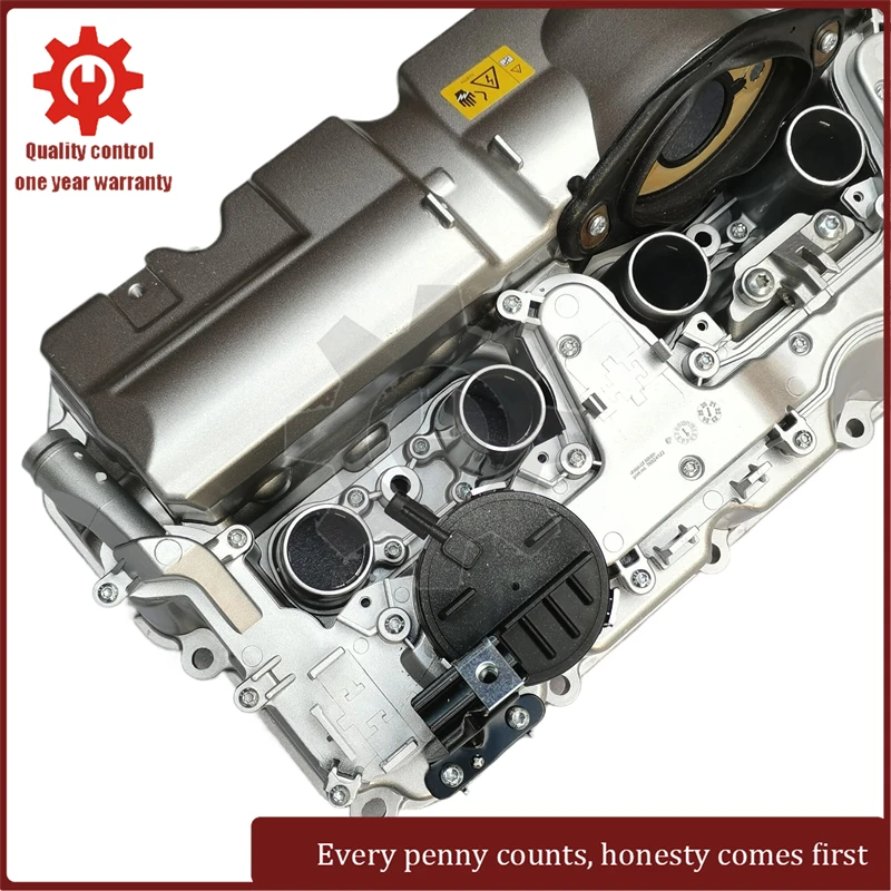 غطاء صمام الألومنيوم ث/طوقا 11127552281 لسيارات BMW E60 E65 E66 E82 E90 E70 Z4 X3 X5 128i 328i 528i N52