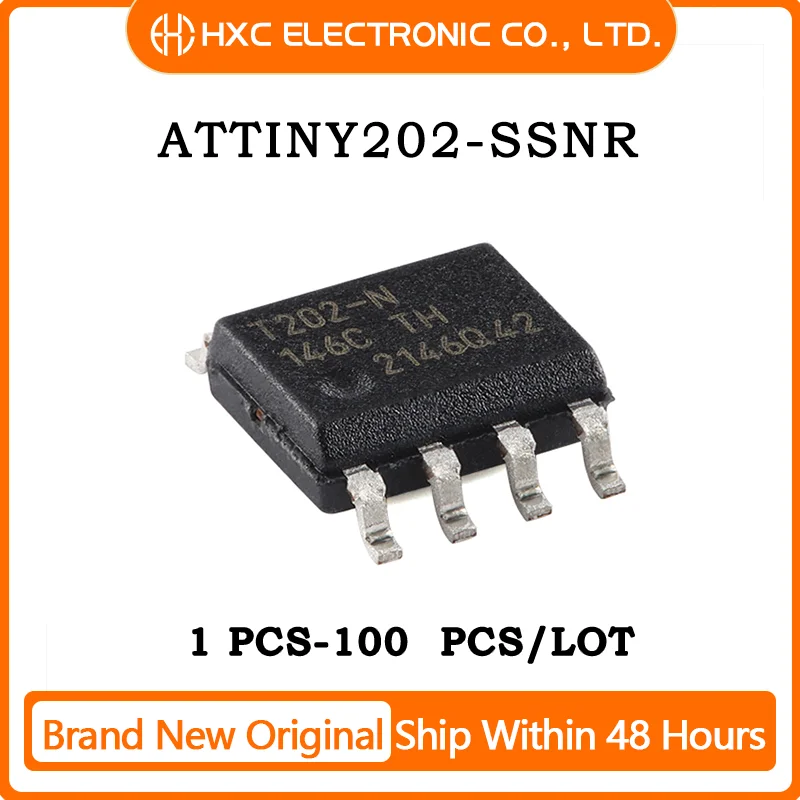 5/10/50/100PCS 100% NEW ATTINY202-SSNR ATTINY202 SOP8 IC