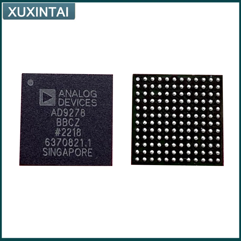 1~5Pcs  New Original   AD9278BBCZ AD9278  AAF, ADC, Demodulator, LNA, VGA 12 b 50M SPI 144-CSPBGA (10x10)