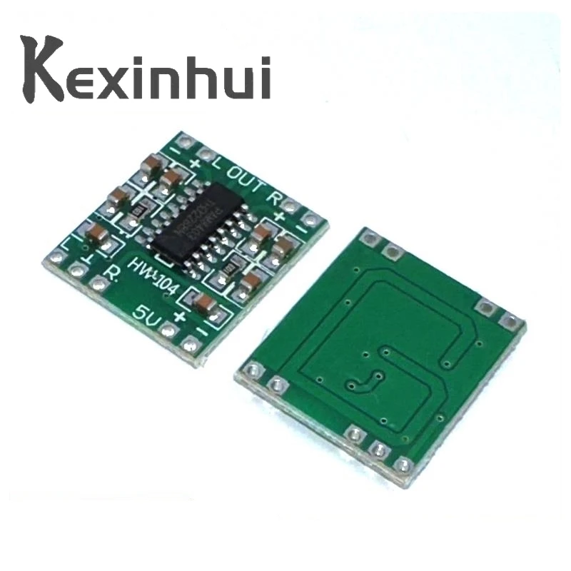 1/5/10PCS PAM8403 Super mini digital amplifier board 2 * 3W Class D digital amplifier board efficient 2.5 to 5V USB power supply