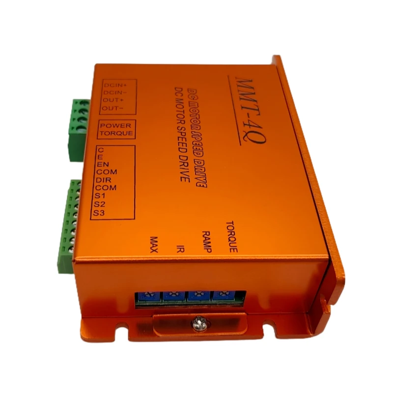 Four-quadrant regenerative 24V 20A PMDC motor reversible controller