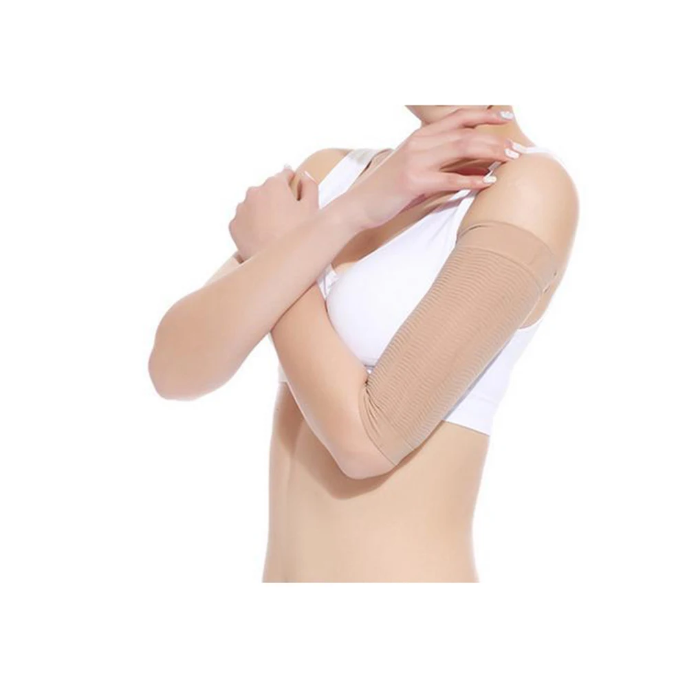 

Arm Shaping Sleeves Elastic Stockings Slimming Shaperwear Seamless Lightweight Breathable Promote Circulation Ladies Shapewear