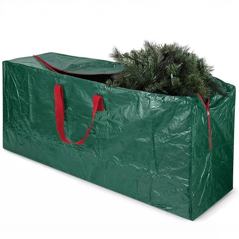 Robuste Weihnachtsbaum-Aufbewahrungstasche für die Heimdekoration, wasserdicht, multifunktionaler PE-Organizer mit verstärkten Griffen – Detail 8