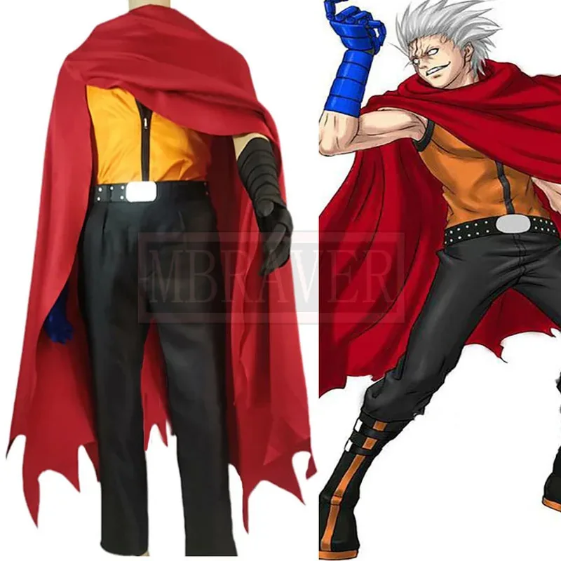 أزياء KOF The King of Fighters K9999 Krohnen McDougall أزياء الهالوين التأثيرية تخصيص أي حجم