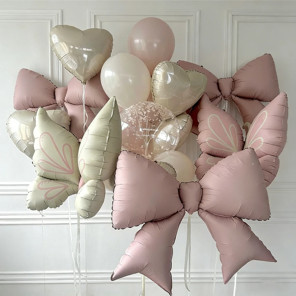 32 Zoll Milchweiße Digitale Ballons 0-9 Schmetterlings- und Schleifenförmige Ballons für Geburtstagsfeiern und Jubiläumsdekoration – Detail 7