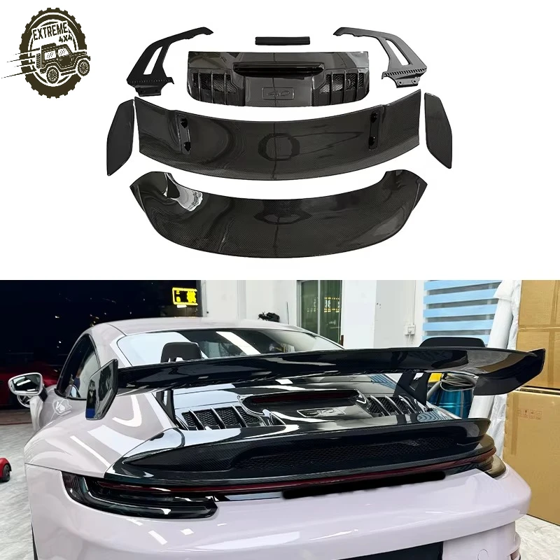 

2020-2023 Upgrades Body Kit for Cars Spoiler Car Spoilers Carbon Fiber Tail Wing Upgrade Kit for 911 992