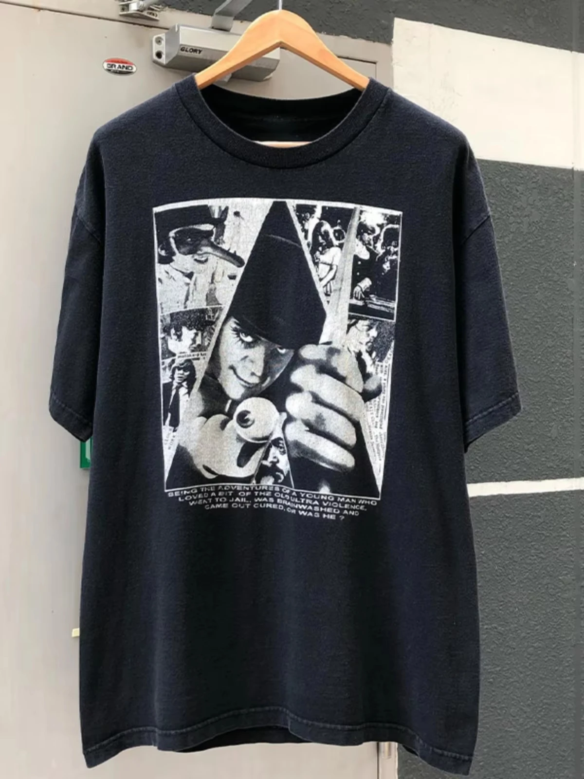 

Summer Men's Letter Portrait Printed Round Neck T-shirt Unisex Classic Retro 100% Pure Cotton Casual Short Sleeved Plus Size