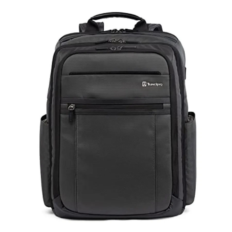 

Crew Executive Choice 3 Large Backpack Fits Up to 15.6 Laptops and Tablets USB a and C Ports for Men and Women Titanium Grey