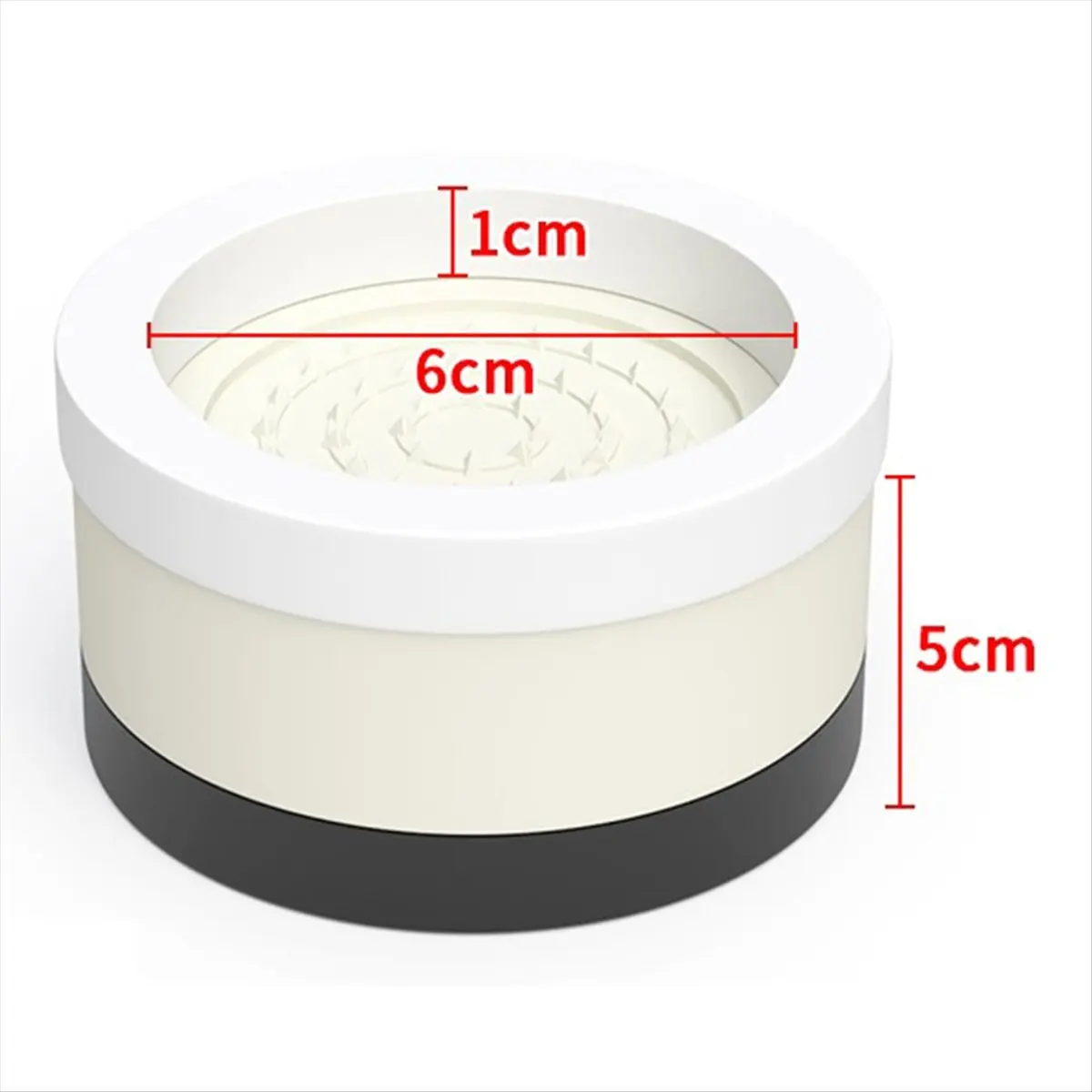 A06K Table & Chair Foot Pad Anti-Skid Heightening Furniture Foot Cover Adjustable Lifting Bed Frame,Increase 9.5cm