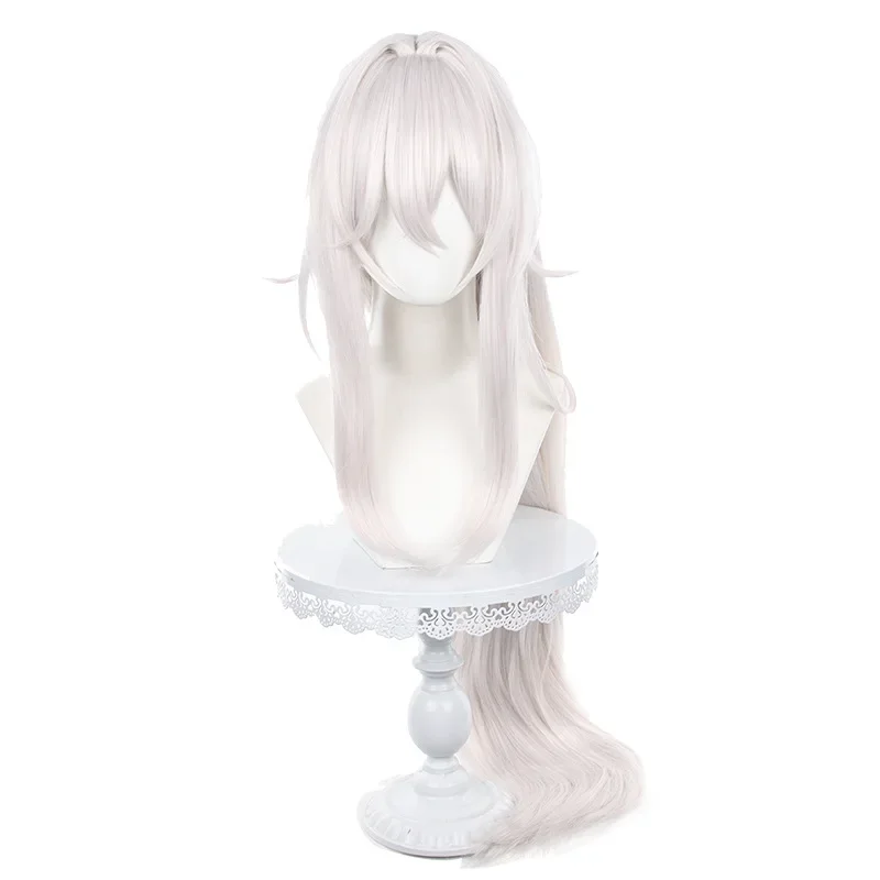 Thelema Wig Game Honkai Impact 3 Cosplay resistente al calore capelli sintetici lunghi parrucche rosa bianche parrucche Costume di Halloween per feste