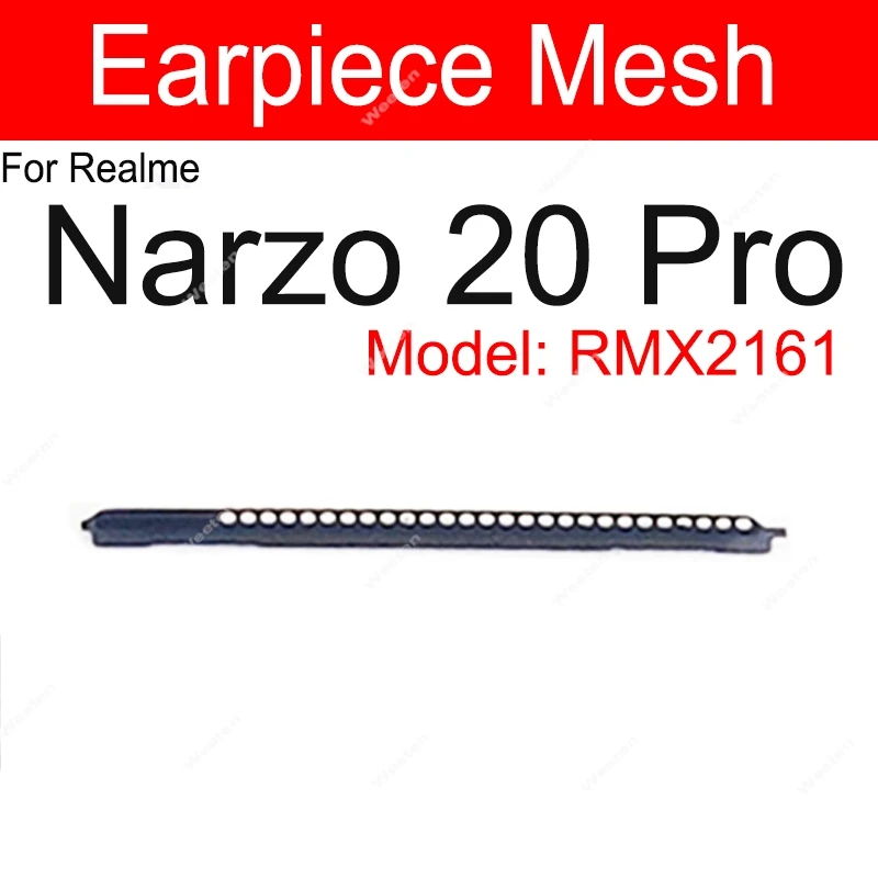 Anti-dust Earpiece Speaker Mesh For OPPO Realme Narzo 10 20 Pro 30 4G 5G 50A 60x Earphone Speaker Dust-proof Grill Mesh Parts