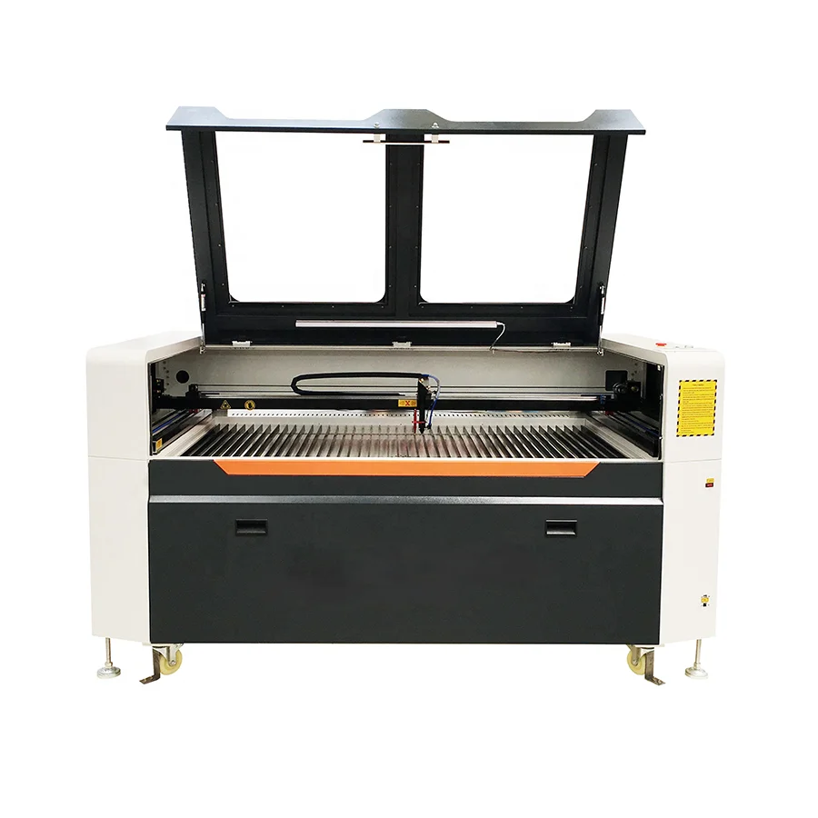 1610 180 Watt  Cut Engraving Machine for MDF Acrylic Leather Wood Paper Fabric Metal Rubber Support AI BMP PLT Format