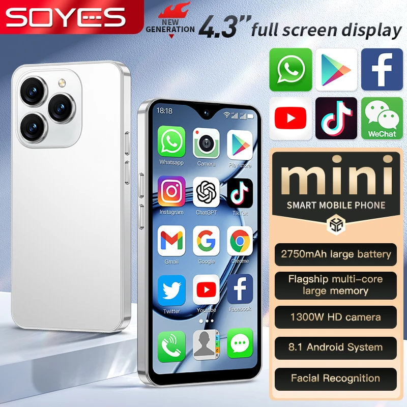 SOYES XS18 Pro Max Mini 4G Smartphone 4.3
