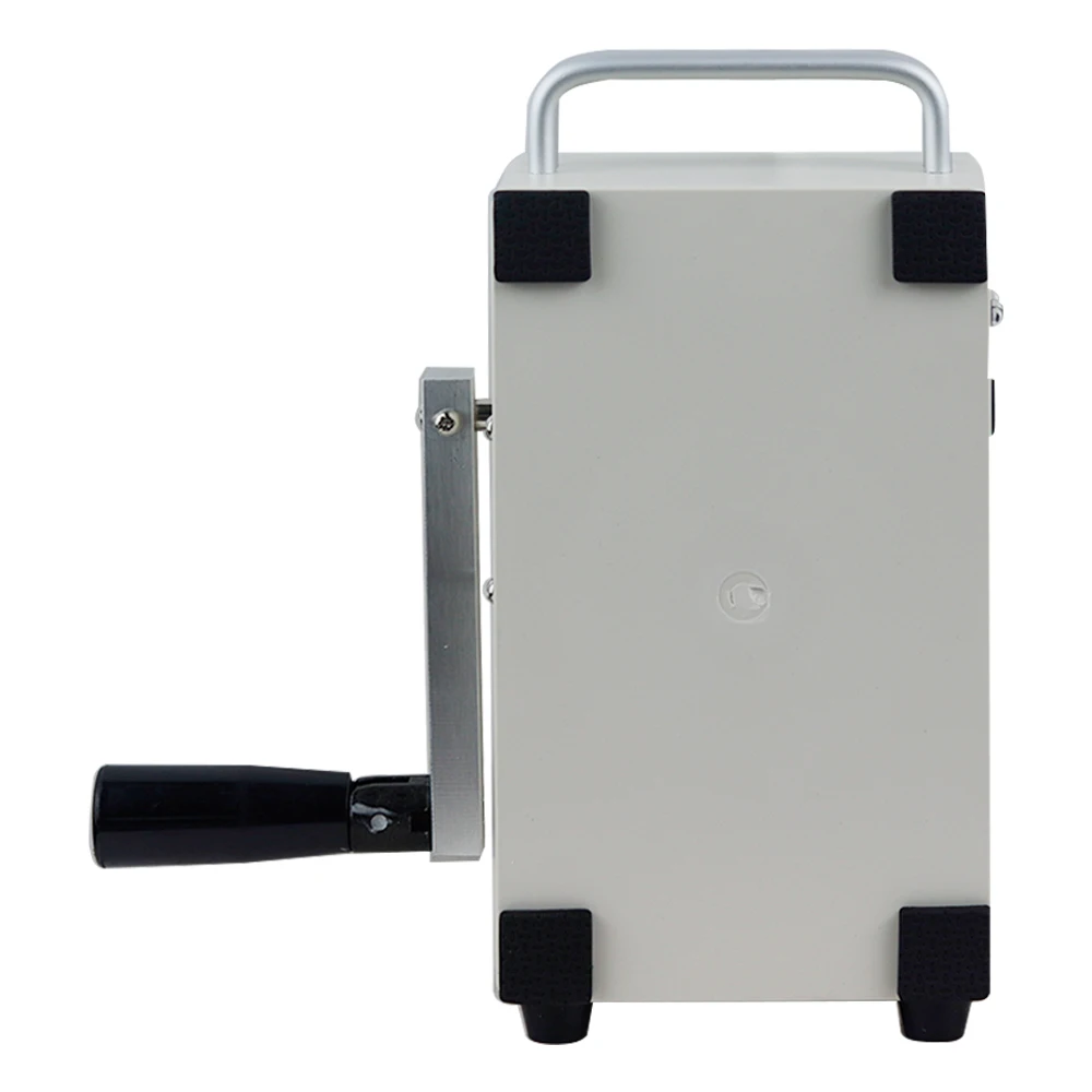 Imagem -05 - Gerador de Manivela da Mão 220v 12v 5v Multifuncional Portátil Saída Power Bank Luz de Emergência Recarregável