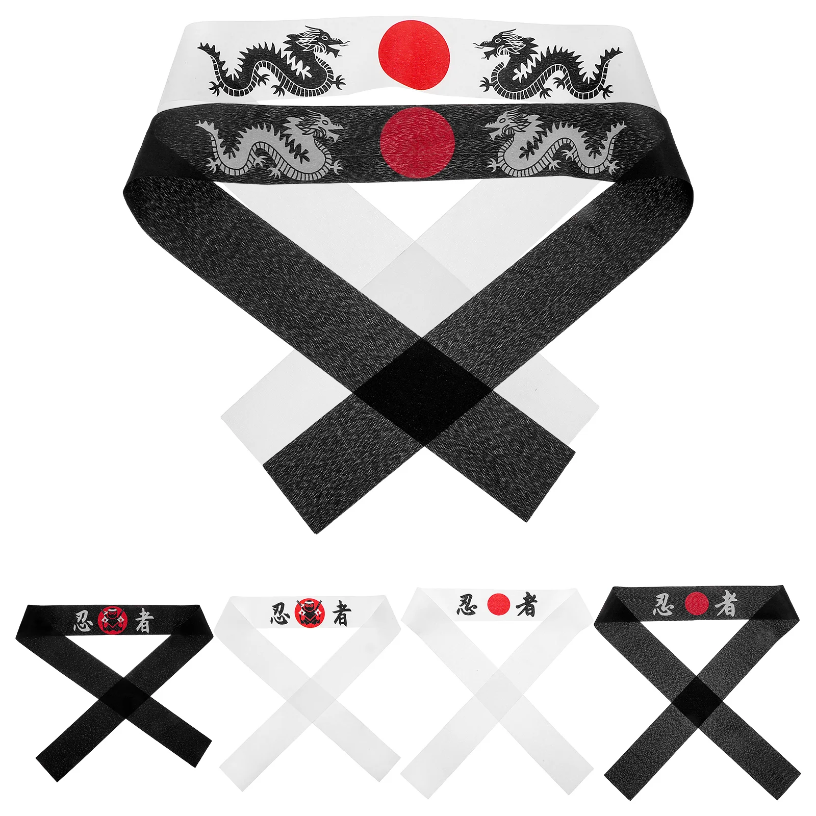 

6PCS Ninja Kids Student Polyester Karate Party Decorations Birthday Party Favors Theme Supplies Taekwondo Gifts