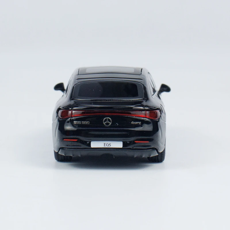 Liga Die-Cast Simulação Modelo de carro, Brinquedos para meninos, Presentes de aniversário de férias para crianças, Mercedes-Benz S-BENZ EQS 580 4MATIC, 1:64