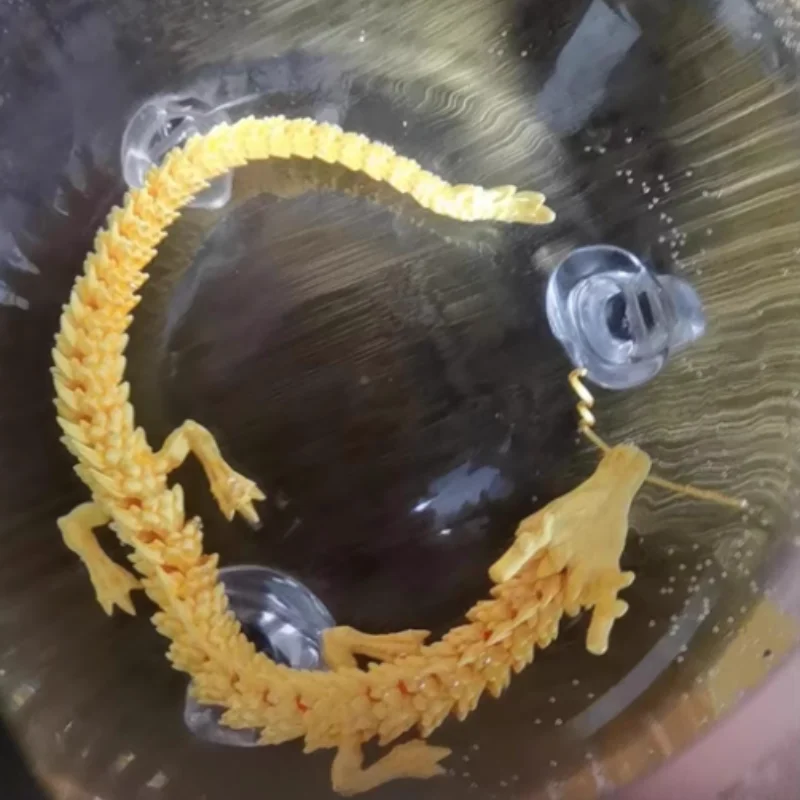3D プリント関節ドラゴン中国の神聖なドラゴン装飾モデリング - 3D Printing Drawing のレビューと価格