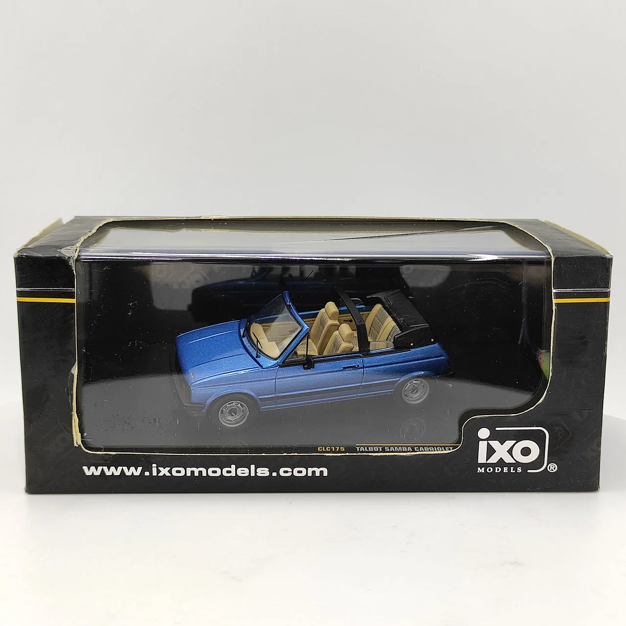 عيب دييكاست IXO 1:43 مقياس TALBOT SAMBA CABRIOLET 1983 سبيكة سيارة نموذج تحصيل لعبة هدية تذكارية عرض حلية