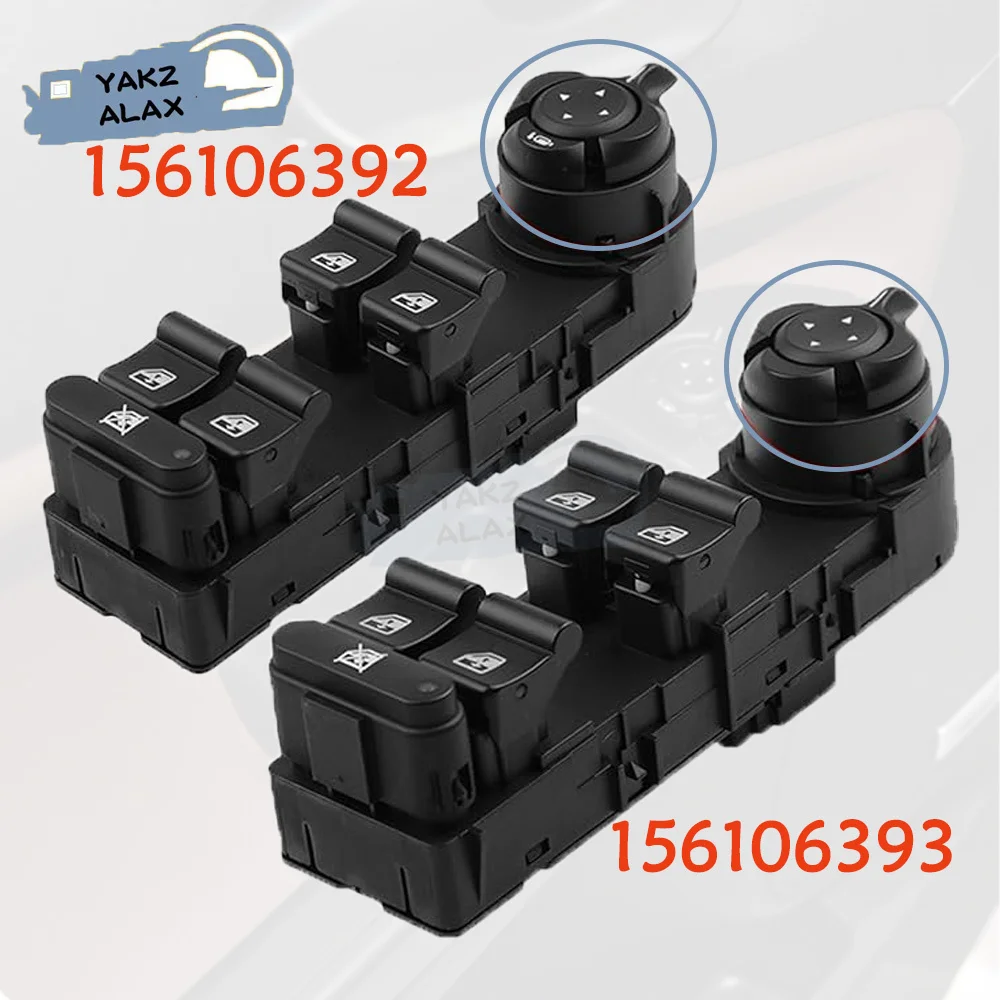 

156106392 156106393 for Alfa Romeo Giulietta 940 2010 2011 2012 2013 2014 2015 2016 2017 2018 2019 Window Control Switch Button